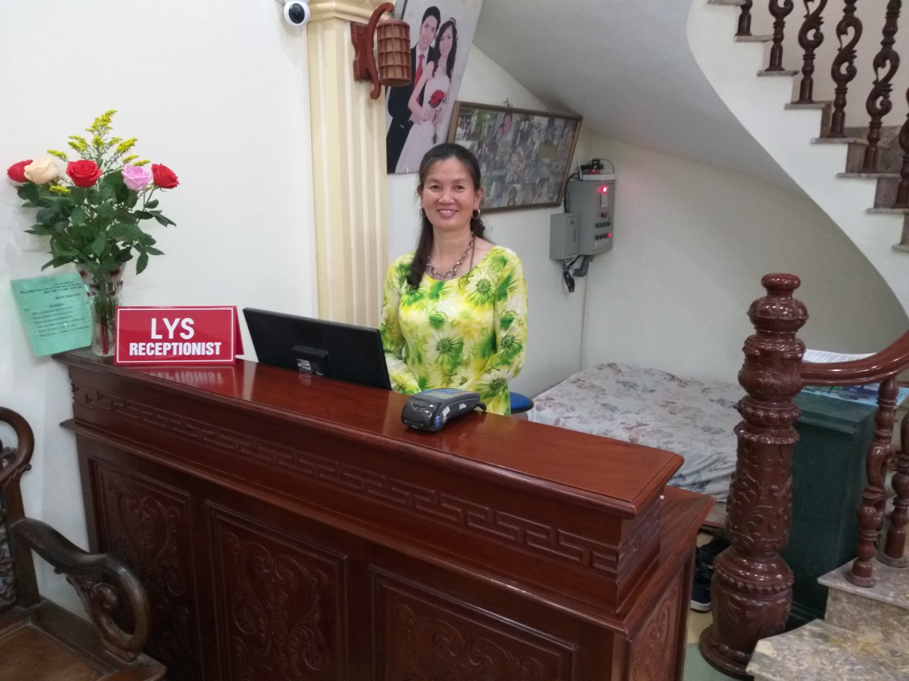 Lễ tân Lys Homestay 1